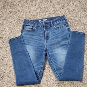 a.n.a High Rise Blue Jeans Classic Denim